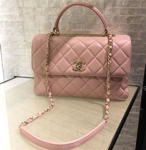 pink chanel bag 2017